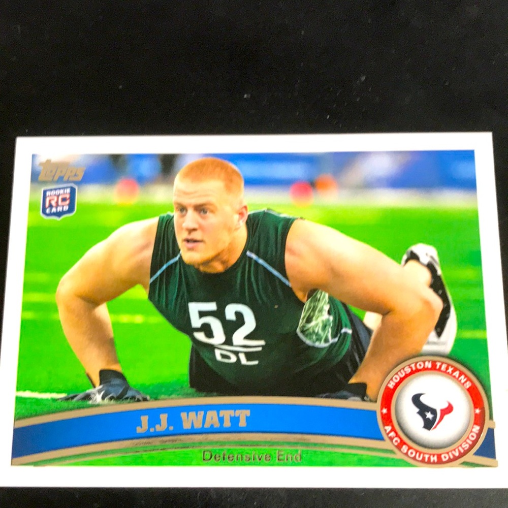 Topps 2011 JJ Watt Rookie Card
